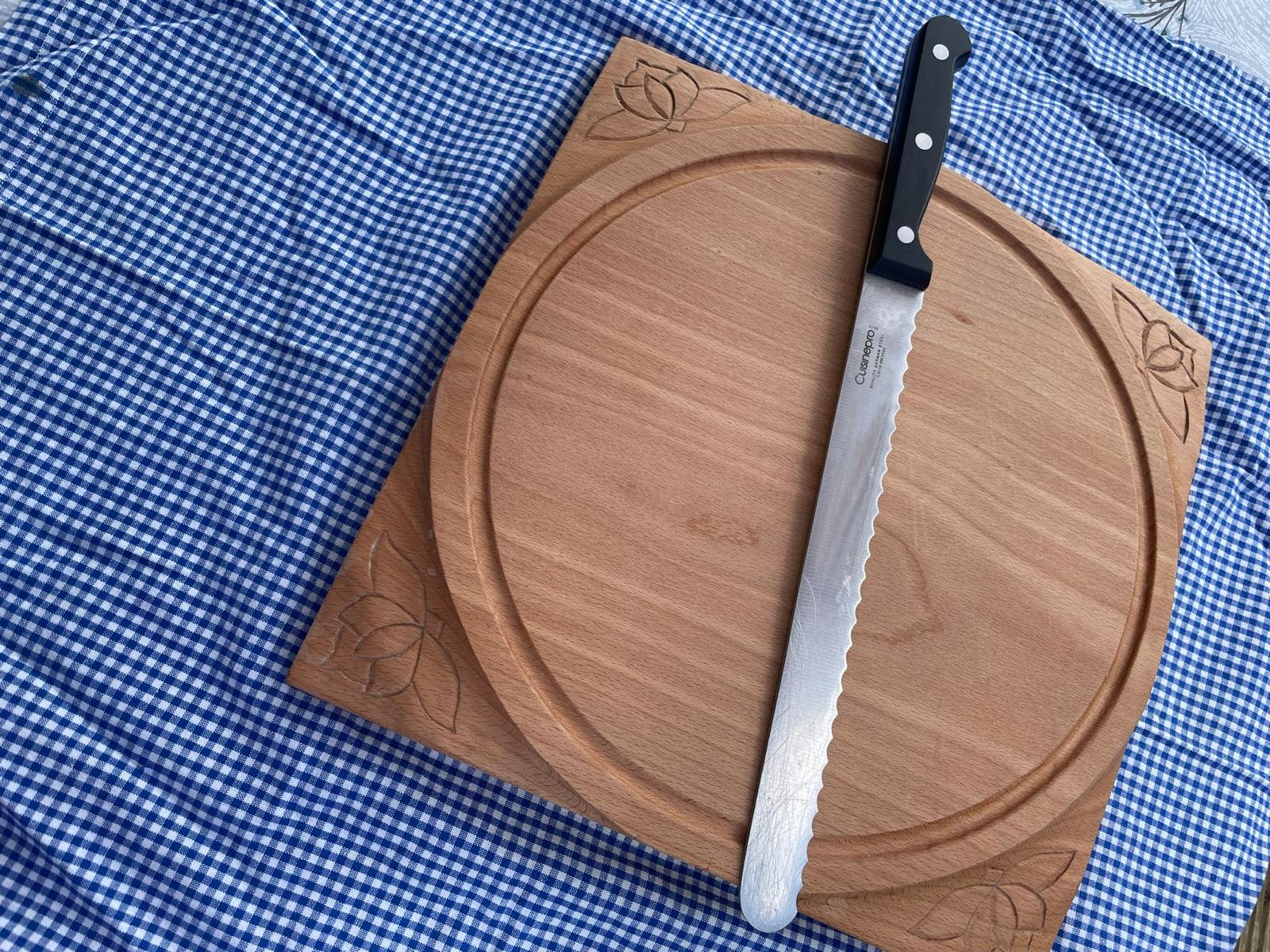 Set of 3 Beech wood chopping boards